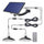 Doble Lampara Solar 240W Blanco Control