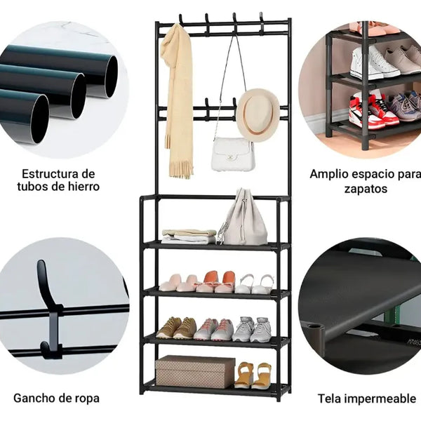 Organizador Perchero Zapato 4 Estantes M