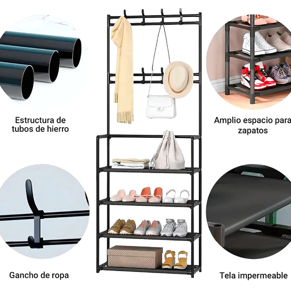 Organizador Perchero Zapato 4 Estantes M - Varietas Chile - Santiago