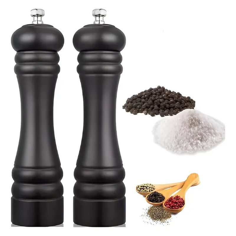 Molino Moledor Sal Pimienta Madera Gourm