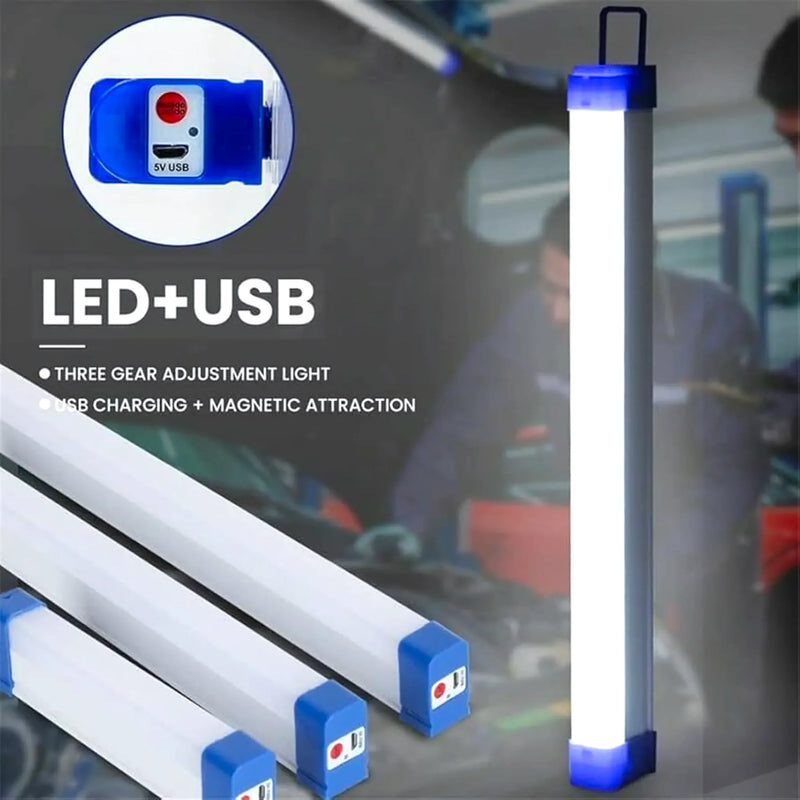 Tubo Led 52 Cm Recargable Usb - Varietas Chile - Santiago