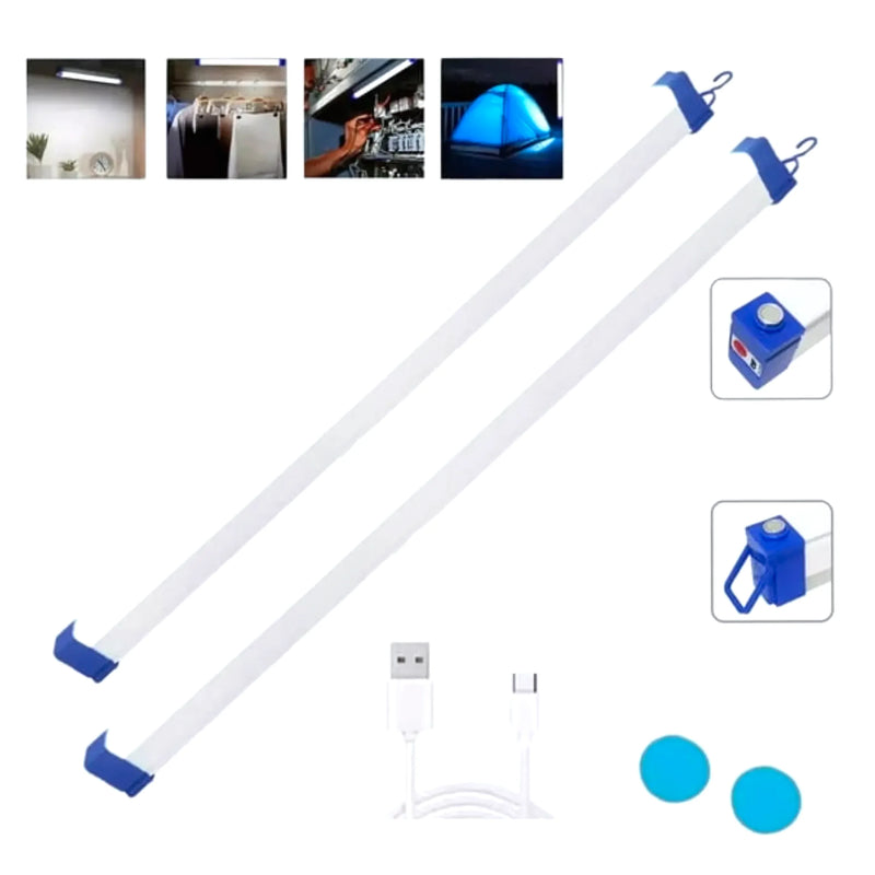 Tubo Led 52 Cm Recargable Usb - Varietas Chile - Santiago