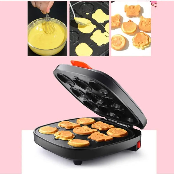 Mini Máquina Gofres Animales Wafle -en tu casa Chile - Santiago