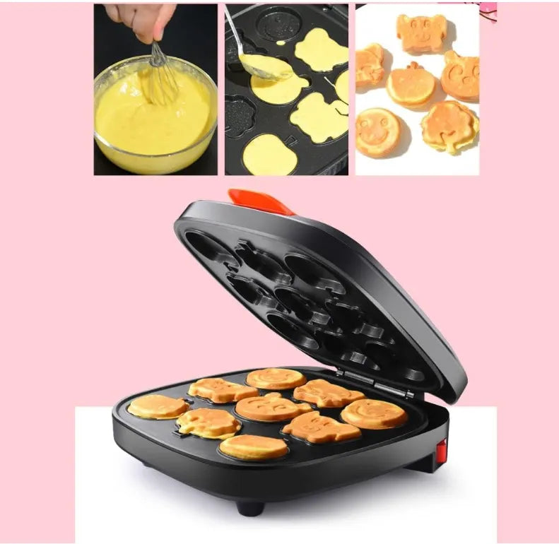 Mini Máquina Gofres Animales Wafle -en tu casa Chile - Santiago