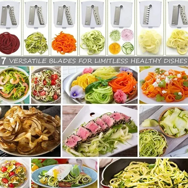 Cortador Rotatorio 3 En 1 Verduras Espir