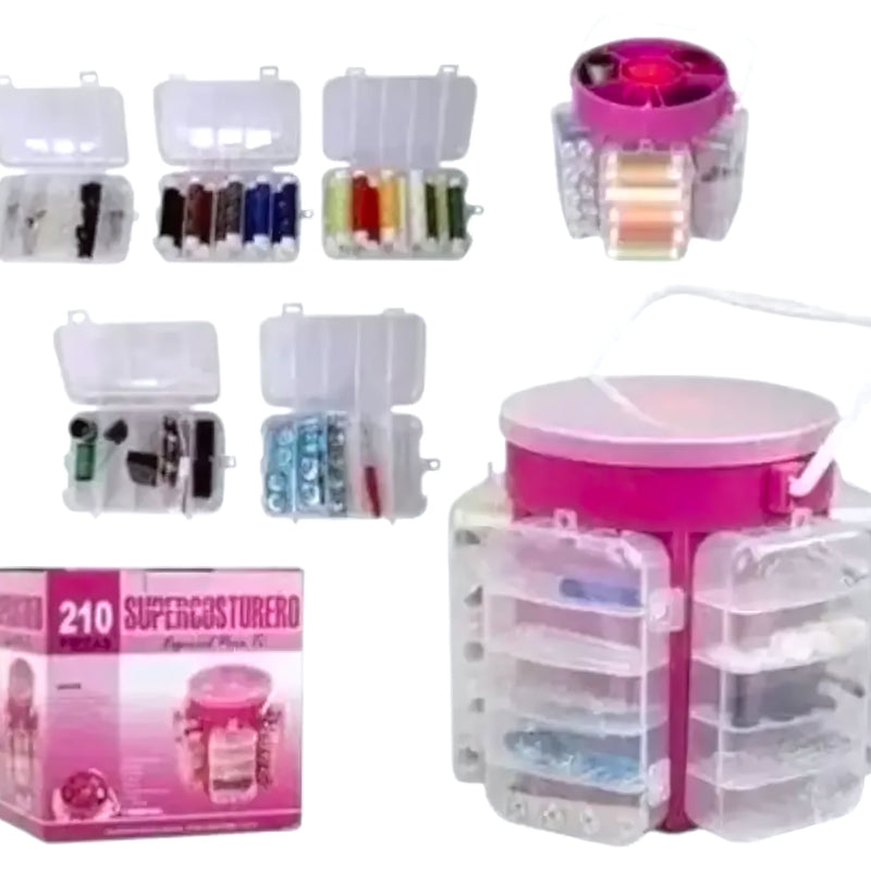 Set De Costura 210 Piezas Supercosturero - Varietas Chile - Santiago