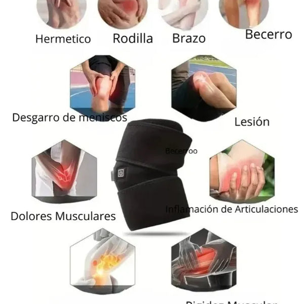 Rodillera Termica Gel Frio Recargable -en tu casa Chile - Santiago