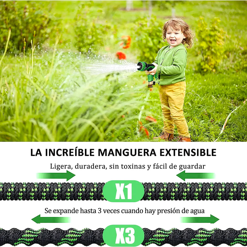 Manguera De Jardín Expandible 30 Metros - Varietas Chile - Santiago