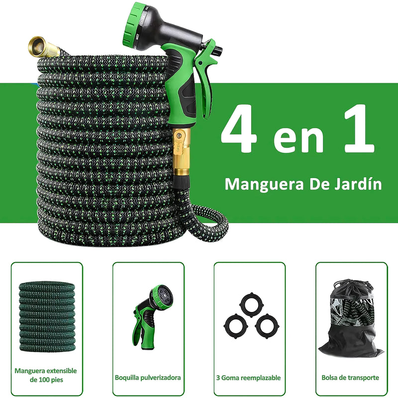 Manguera De Jardín Expandible 30 Metros - Varietas Chile - Santiago