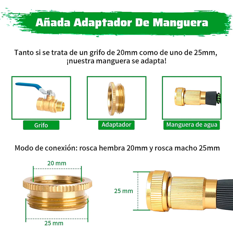 Manguera De Jardín Expandible 30 Metros - Varietas Chile - Santiago