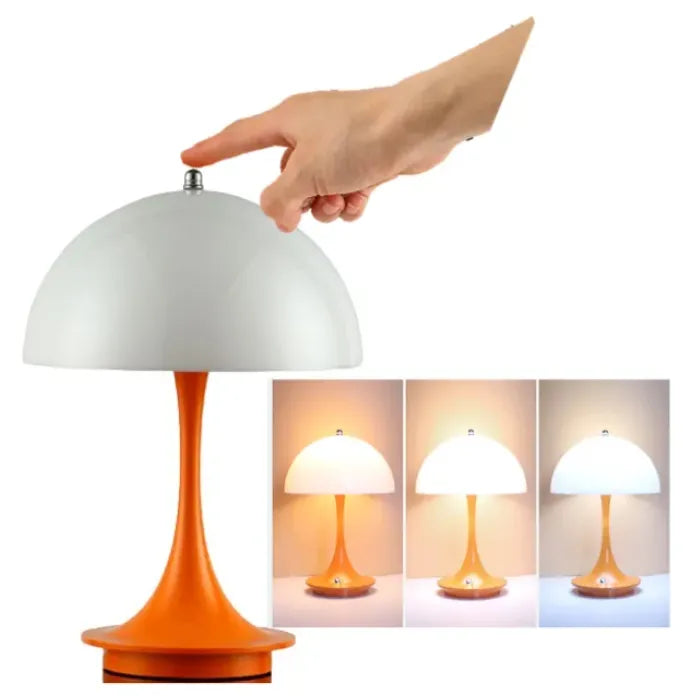 Lampara Velador Noche Led Tactil Recarga