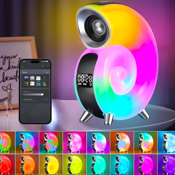 Reloj Caracola Parlante Rgb Led - Varietas Chile - Santiago
