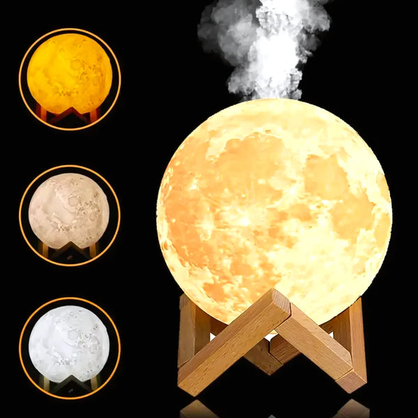 Humidificador Lampara Luna Led Difusor - Varietas Chile - Santiago