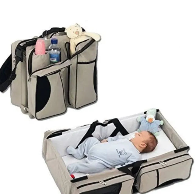 Bolso Viaje Pañalera Cambiador 3 En 1