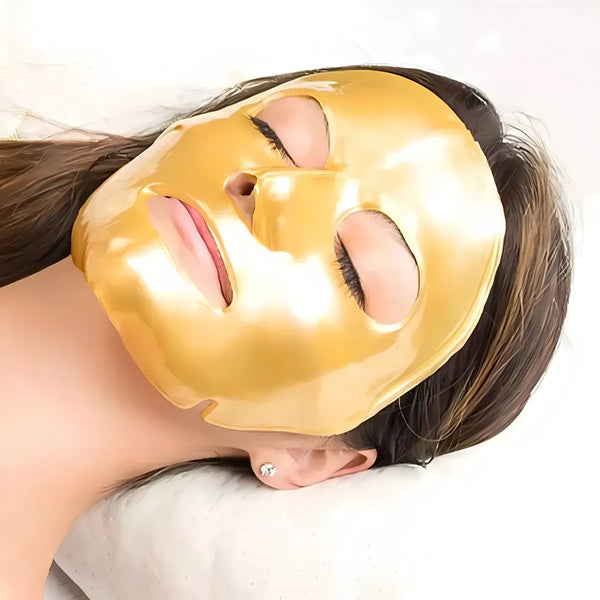 10 Mascaras Facial Hidratante Gold Limpi