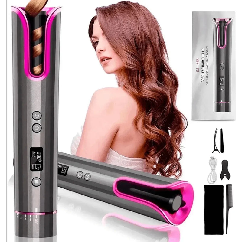 Rizador Automático Inalámbrico Portatil