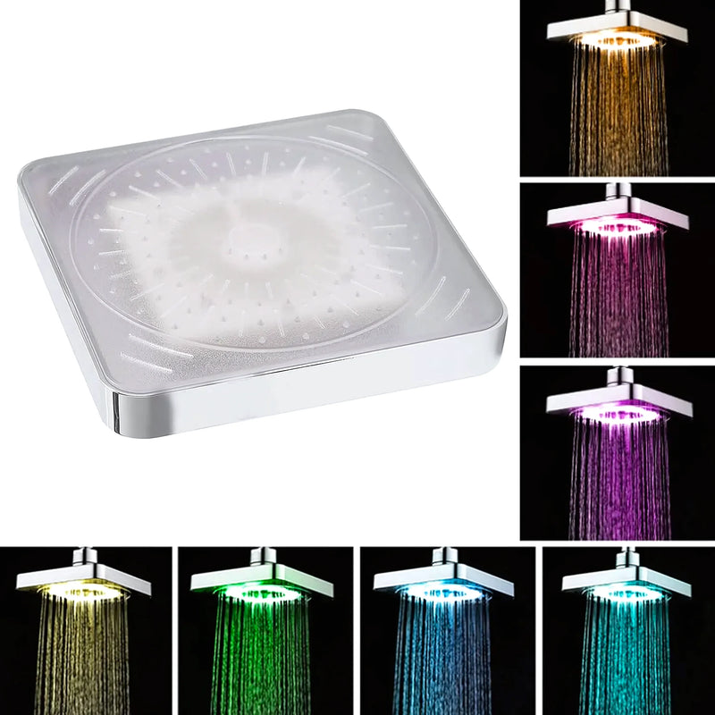 Cabezal Ducha Led 7 Colores Regadera Rgb - Varietas Chile - Santiago