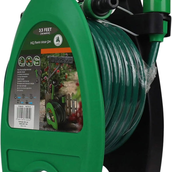 Juego Manguera 10M Mini Carrete Portatil