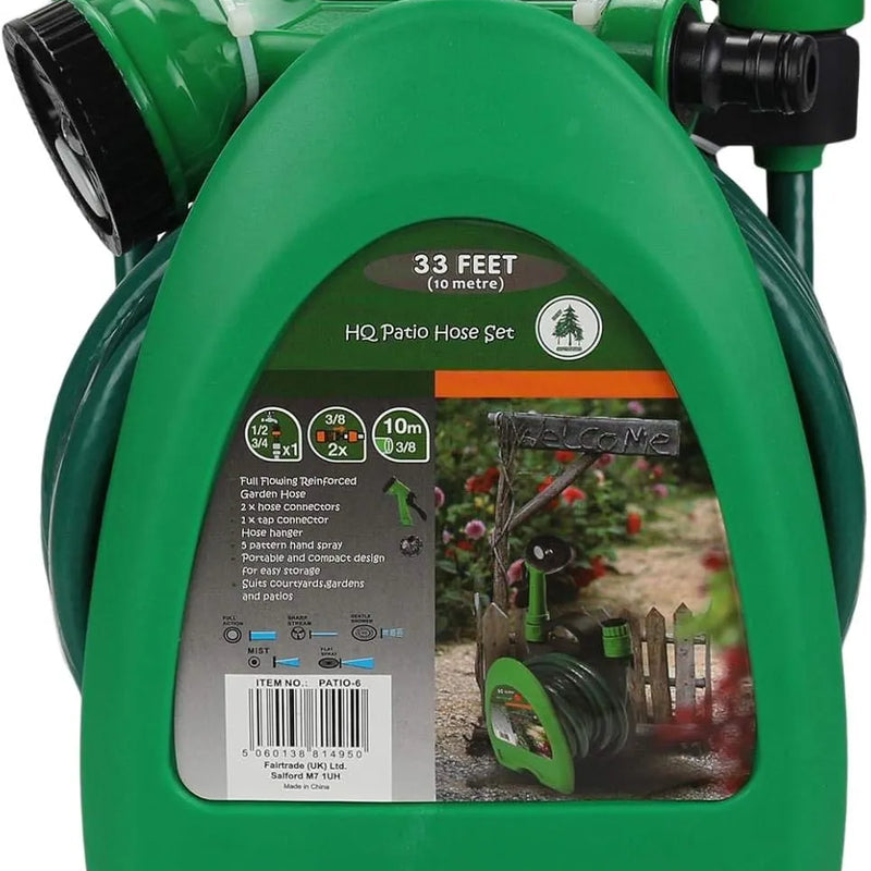 Juego Manguera 10M Mini Carrete Portatil