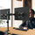 Soporte Doble Monitor Click Giratorio