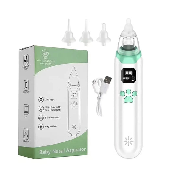 Aspirador Nasal Bebe Eléctrico Saca Moco