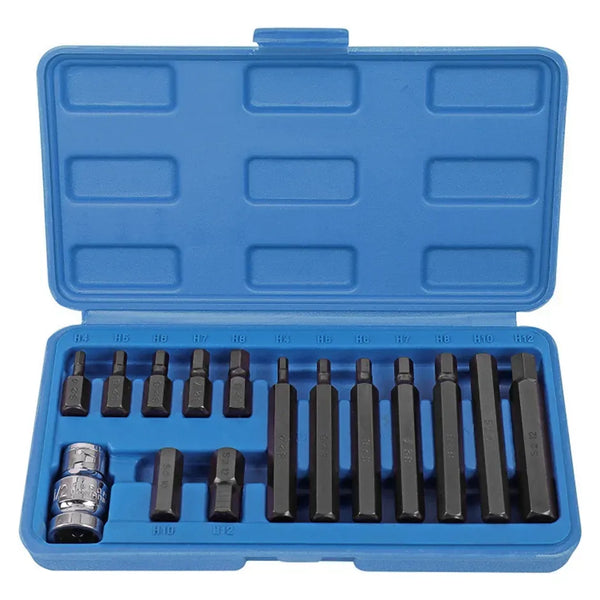 Juego 15 Destornilladores Hexagonales S2