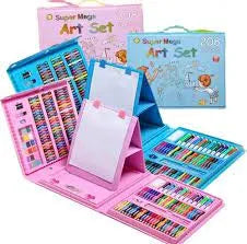 Set Kit Dibujo Niños 208 Piezas