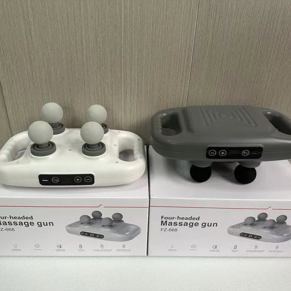 Masajeador 4 Cabezas Temporizador Alivio