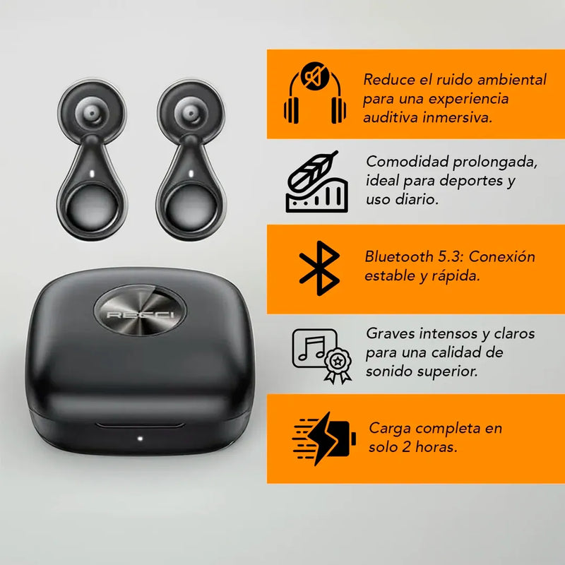 Audífonos Tws Recci Chopin Rep W70
