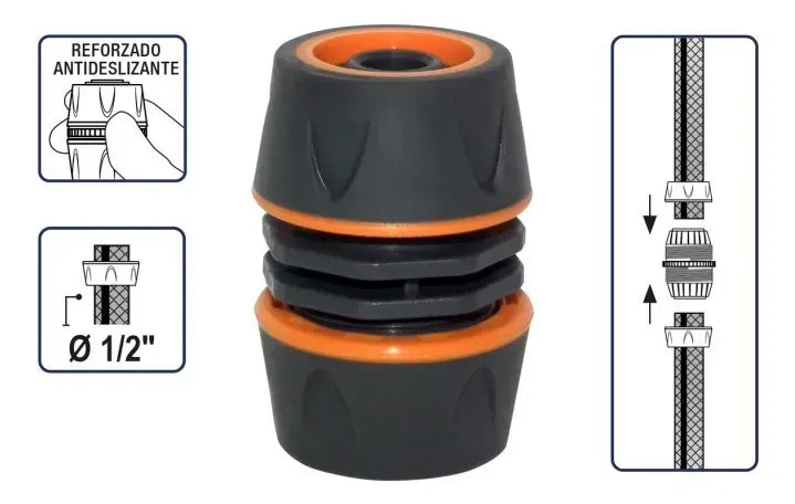 Reparador Unión De Manguera 1 2 Premium