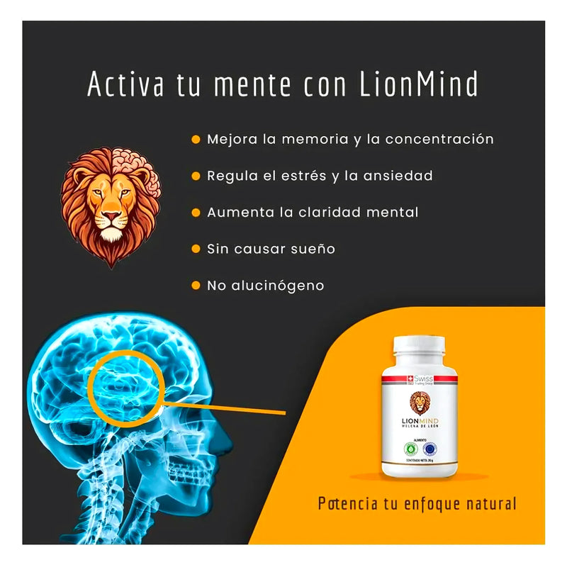 Lionmind Suplemento Con Melena De León - Varietas Chile - Santiago