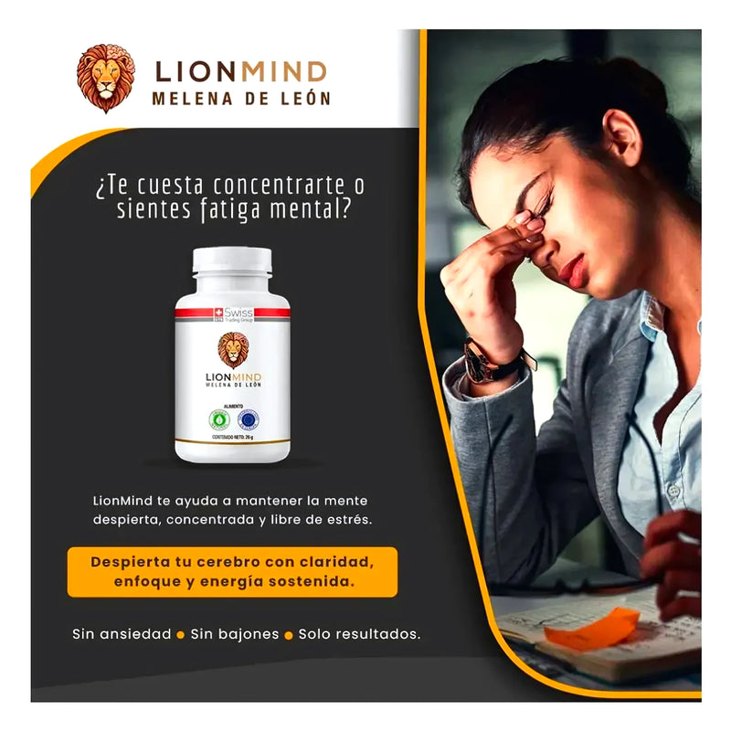 Lionmind Suplemento Con Melena De León - Varietas Chile - Santiago