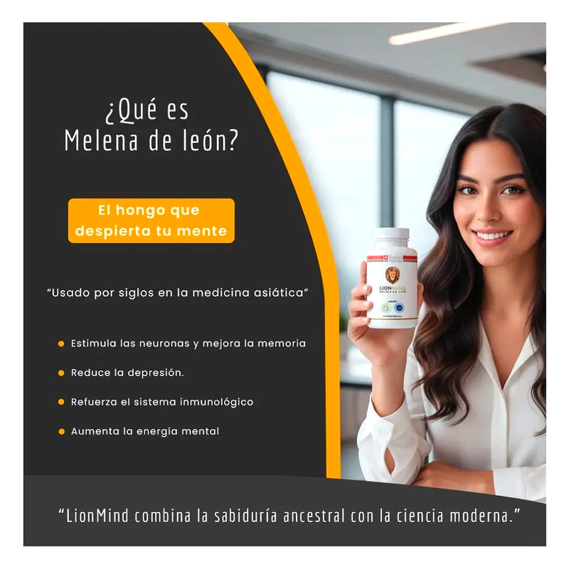 Lionmind Suplemento Con Melena De León - Varietas Chile - Santiago