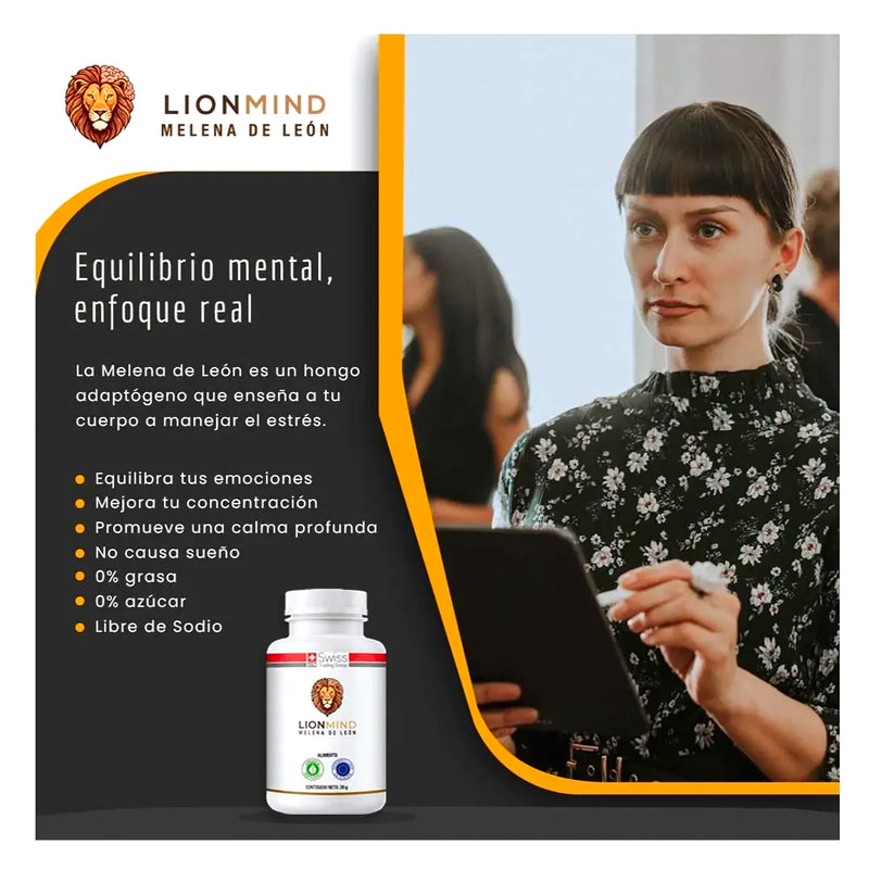 Lionmind Suplemento Con Melena De León - Varietas Chile - Santiago