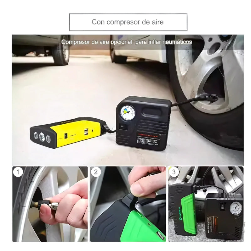 Partidor Bateria Auto Inflador De Rueda - Varietas Chile - Santiago