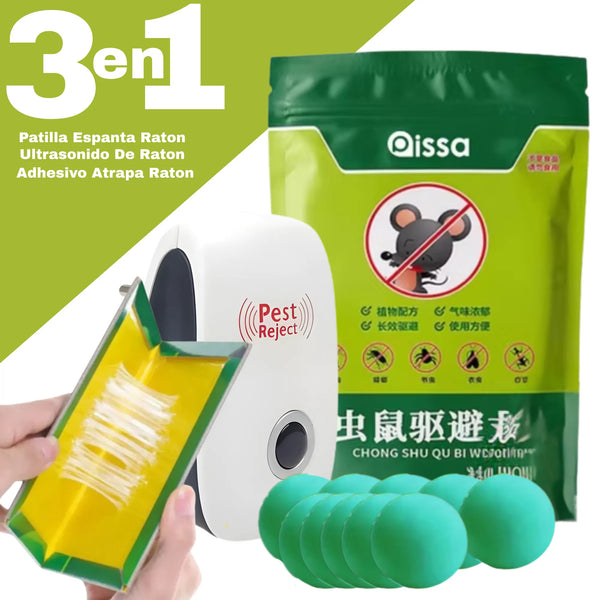 Pack 3 En 1 Anti Plagas