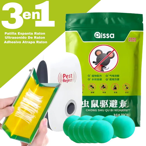 Pack 3 En 1 Anti Plagas - Varietas Chile - Santiago