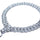 Collar Doble Canino Cromo Tamaño 50Cm