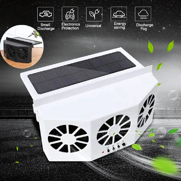 M Ventilador Solar Para Auto Aire Frio - Varietas Chile - Santiago