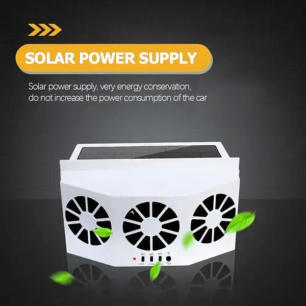 M Ventilador Solar Para Auto Aire Frio - Varietas Chile - Santiago