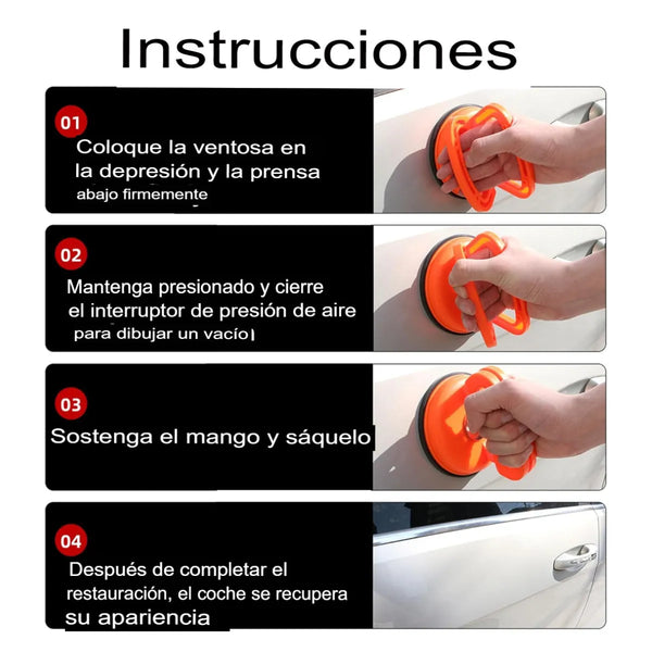 Ventosa Desabolladora Grande Para Auto