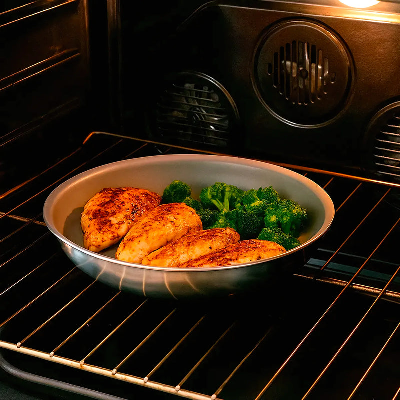 Xtrem Cook Steel Sartén 28 Cm Con Tapa - Varietas Chile - Santiago