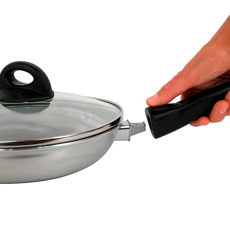 Xtrem Cook Steel Sartén 28 Cm Con Tapa