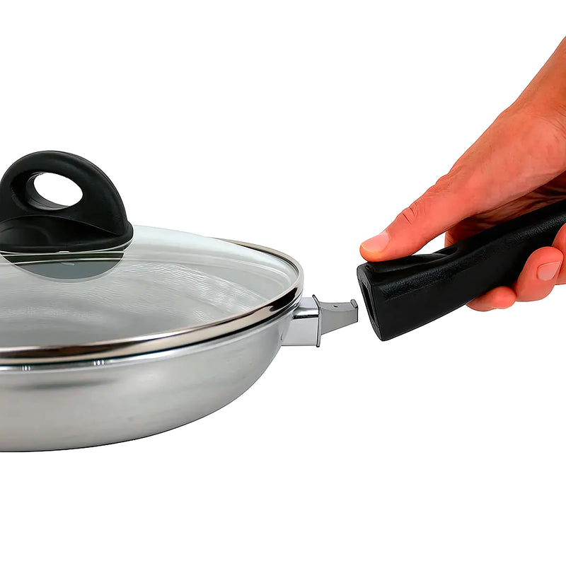 Xtrem Cook Steel Sartén 28 Cm Con Tapa - Varietas Chile - Santiago