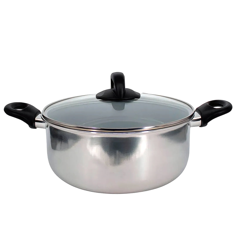 Xtrem Cook Steel Olla 24 Cm Con Tapa - Varietas Chile - Santiago