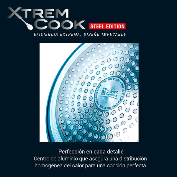 Xtrem Cook Steel Olla 16 Cm Sin Tapa - Varietas Chile - Santiago