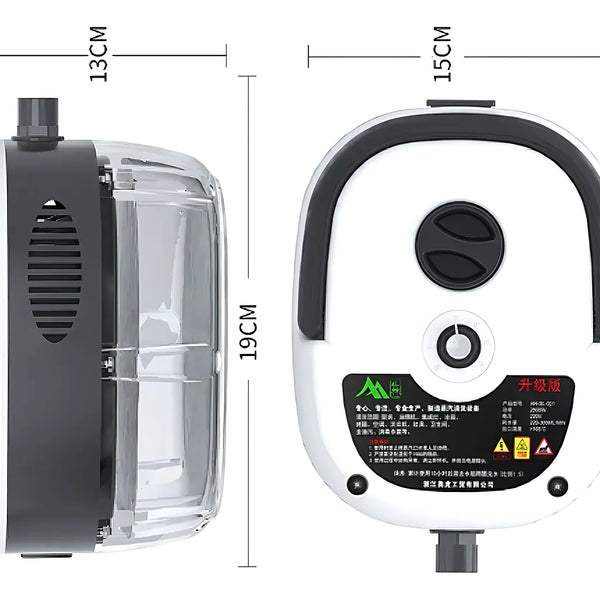 Limpiador A Vapor Presión 2500W Portátil - Varietas Chile - Santiago