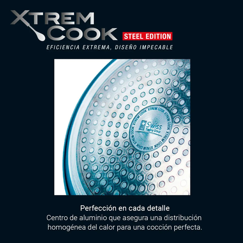 Xtrem Cook Steel Lechero 14 Cm Sin Tapa