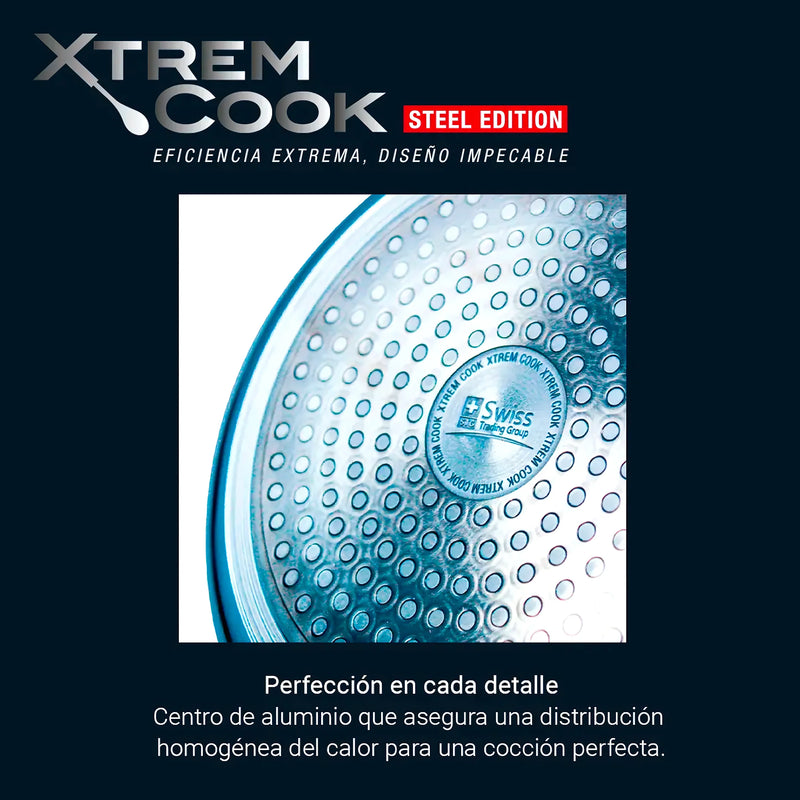 Xtrem Cook Steel Lechero 14 Cm Sin Tapa - Varietas Chile - Santiago