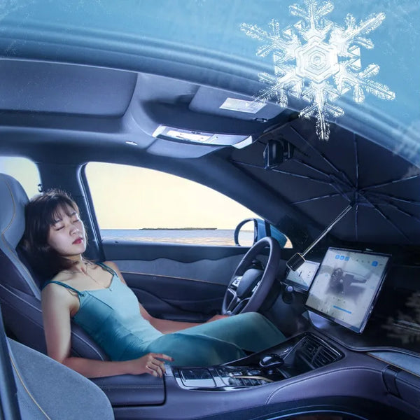 Parasol Sombrilla Parabrisas De Auto